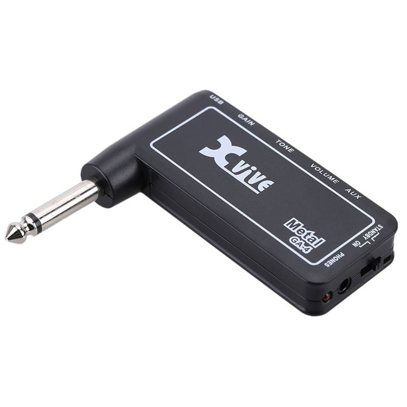 Портативный гитарный усилитель для наушников Xvive GA-4 METAL